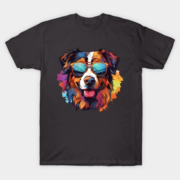 Pawsome Shades: Doggo Design Fun T-Shirt by Arsy Art